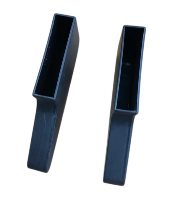 Piccalio Foldable Helper Tower Grip Slippers, Black