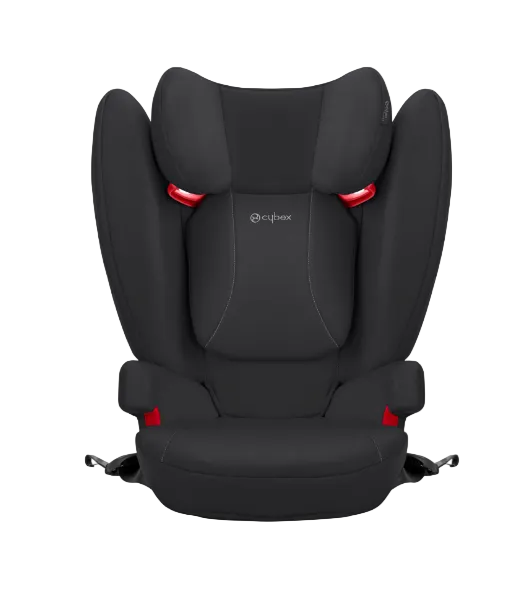 Cybex Solution B-Fix High Back Booster Seat, 2021, Volcanic Black