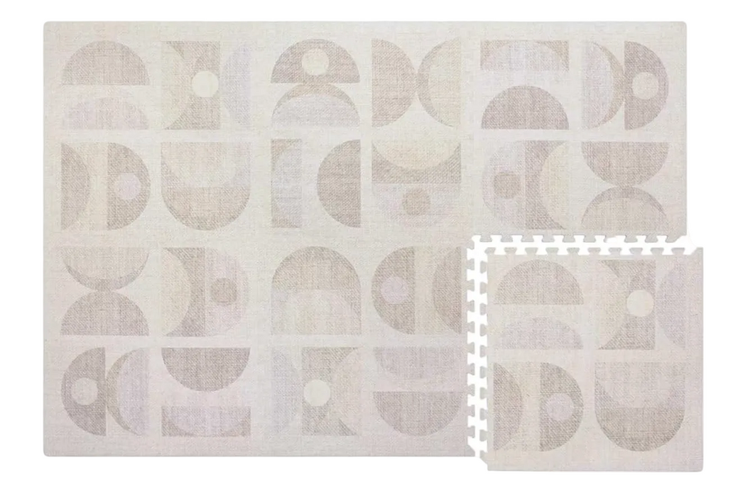 House of Noa Little Nomad Play Mat, 4x8, Luna, Sandstone