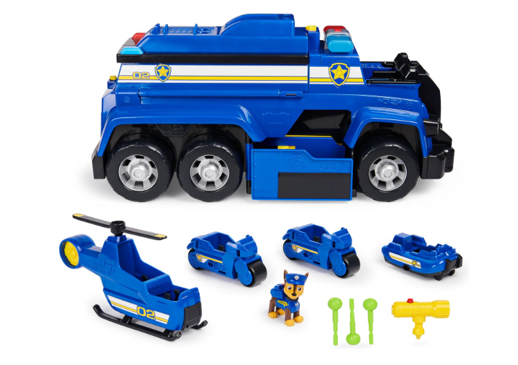 Paw Patrol Chase 5-in-1 Ultimate Paw Patrol Cruiser, Blue