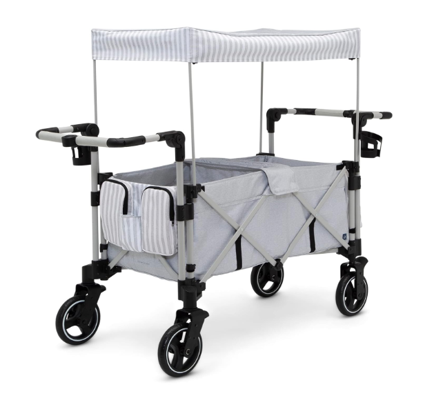 Delta Children babyGap Deluxe Explorer Wagon, Grey Stripes