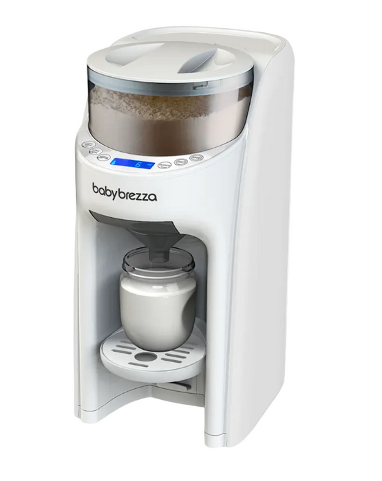 Baby Brezza Formula Pro Advanced Baby Formula Dispenser, White on White