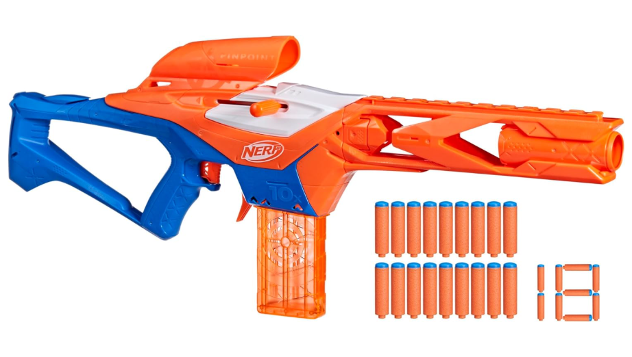 Nerf N Series Pinpoint Dart Blaster, Orange/Blue