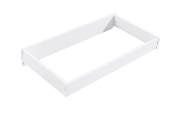 Oxford Baby Changing Topper for Castle Hill 3-Drawer Dresser, White