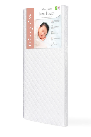 Dream On Me Luna Haven 2" Cradle Mattress, Waterproof