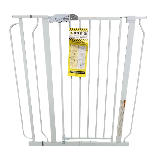 Regalo Easy Step Extra Tall Safety Gate, White