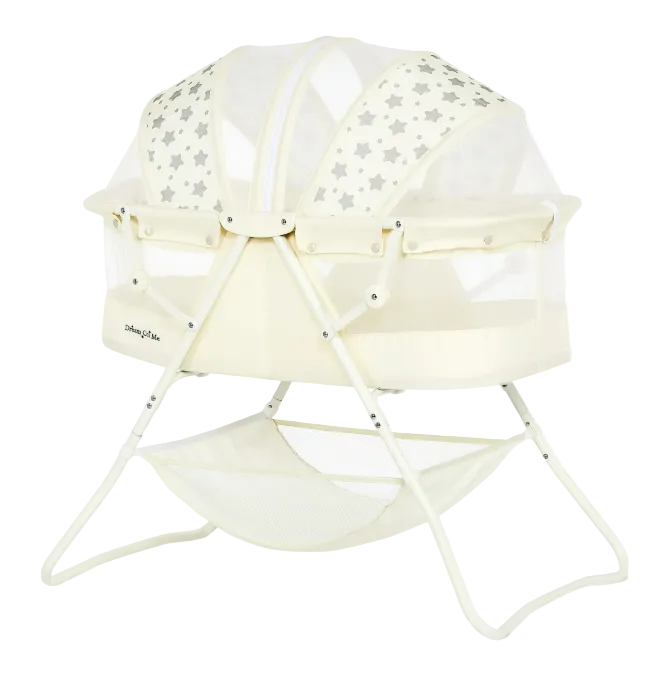 Dream On Me Karley Bassinet, French White, Original