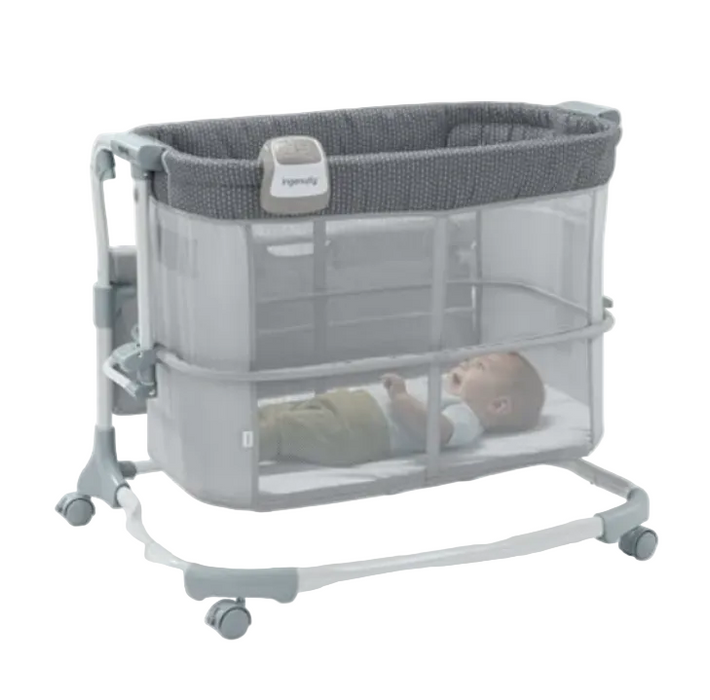 Ingenuity Dream & Grow Bedside Bassinet, Handstitch