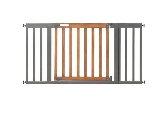 Summer Infant West End Safety Gate, Oak and Slate