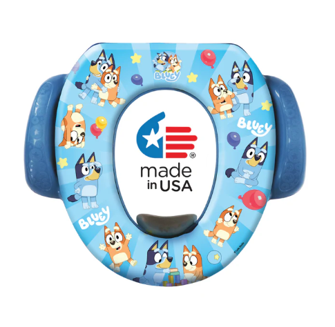 Ginsey Home Solutions Soft Potty Seat, Bluey