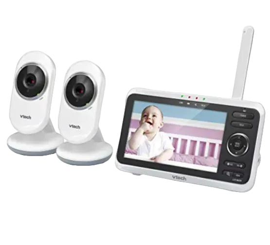 VTech VM350-2 Baby Monitor, White
