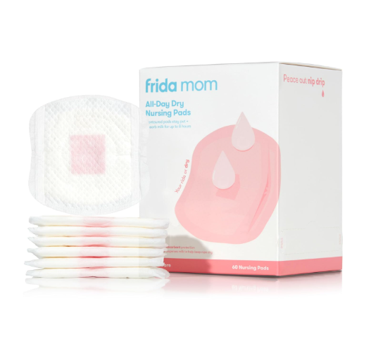 Frida Mom All-Day Dry Nursing Pads, 60 Ct