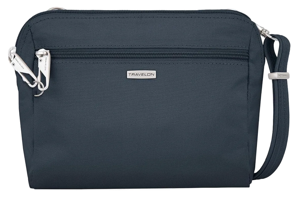 Travelon Anti Theft Bag, Black, Classic, Crossbody