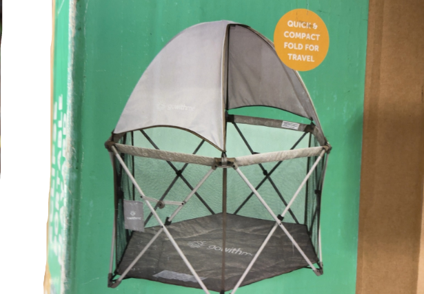 Baby Delight Go With Me Eclipse Portable Playard, Deluxe, Sandstone