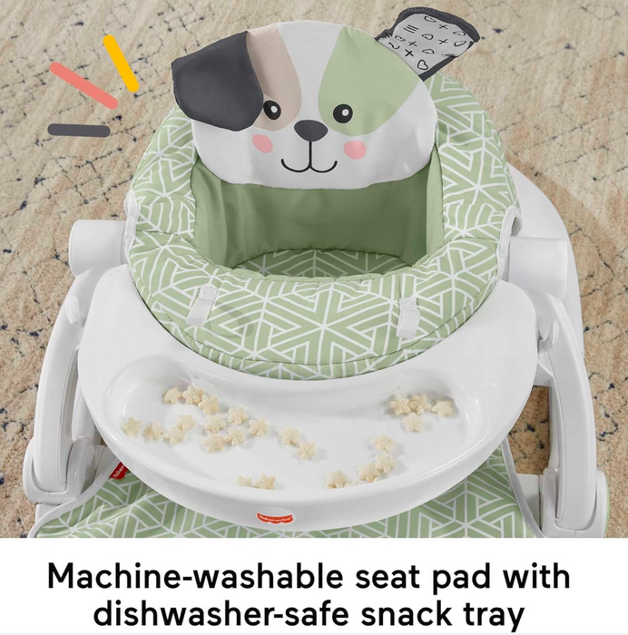 Fisher Price Premium Sit-Me-Up Floor Seat with Toy Tray, Puppy Perfection