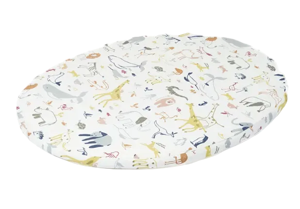 Stokke Sleepi Mini Fitted Sheet, V3, Into The Wild