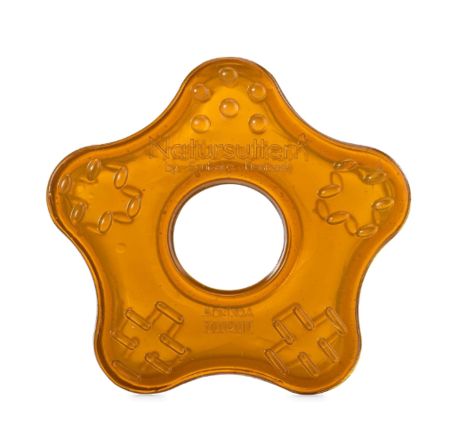 Natursutten Natural Rubber Teething Toy, Starfish