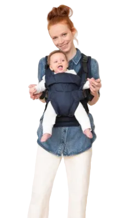 Seraphine CARIPOD Baby Carrier, Navy Cotton Canvas