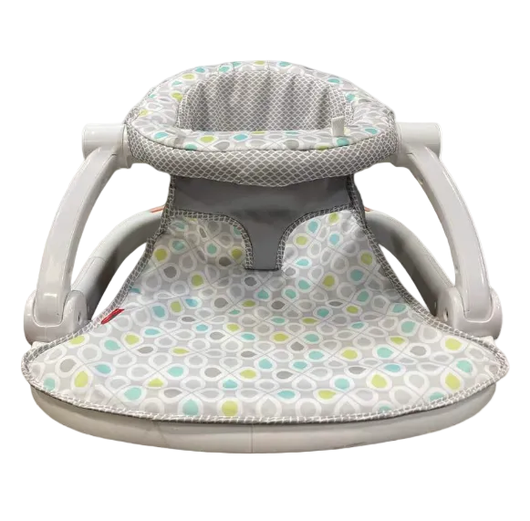 Fisher Price Sit-Me-Up Floor Seat, Honeydew Drop