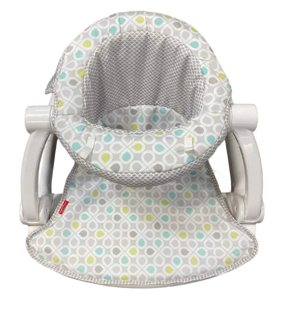 Fisher Price Sit-Me-Up Floor Seat, Honeydew Drop