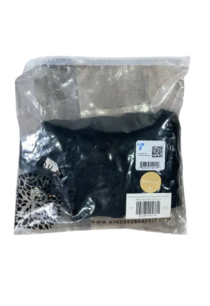 Kindred Bravely Sublime Bamboo Hands-Free Pumping Lounge & Sleep Bra, Black, Medium, Regular (B-D)