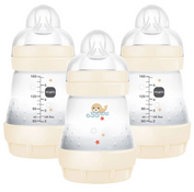 Shop MAM Easy Start Anti-Colic Bottle, Cream, 5oz, 3 Pack at GoodBuy Gear