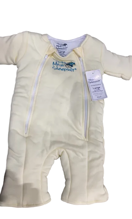 Baby Merlin's Magic Sleepsuit, Fleece, Large 6-9 Months, Yellow
