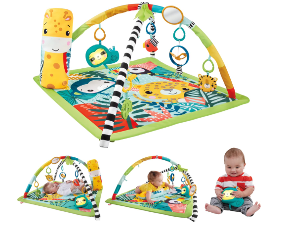 Fisher Price 3-in-1 Rainforest Sensory Gym