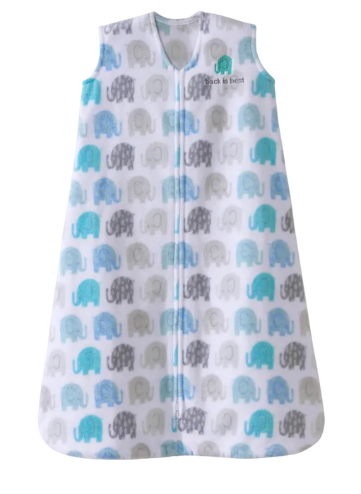 Halo Micro-Fleece SleepSack, Medium, Textured Elephant