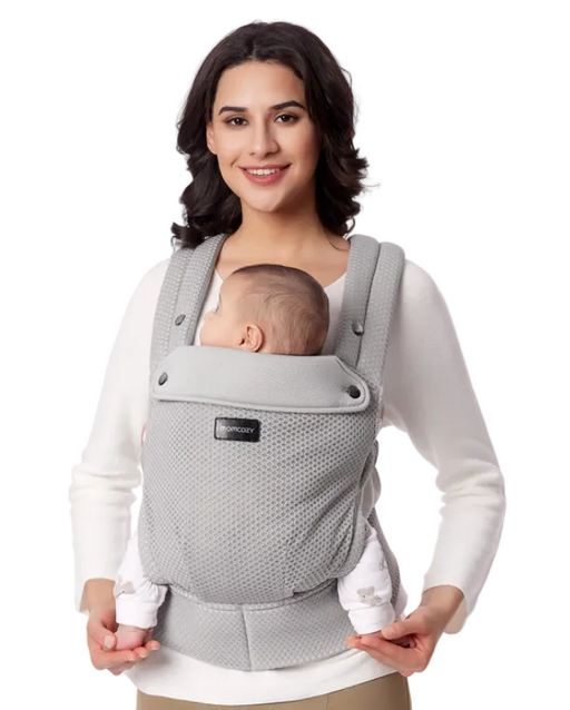 Shop Momcozy Air Mesh Baby Carrier , Grey at GoodBuy Gear