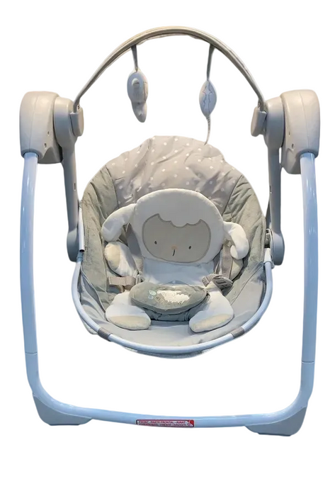 Ingenuity Comfort To Go Portable Swing, Cuddle Lamb