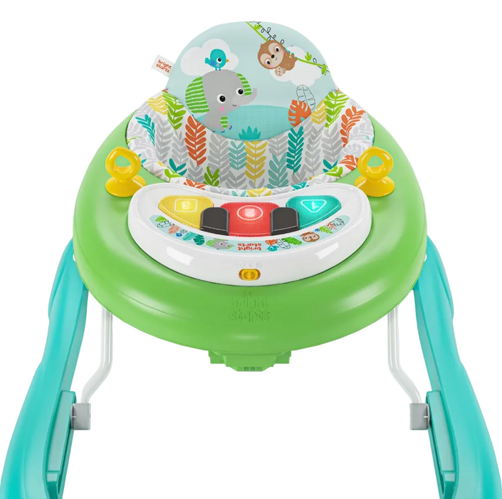 Bright Starts Tiny Trek 2-in-1 Activity Walker, Jungle Vines