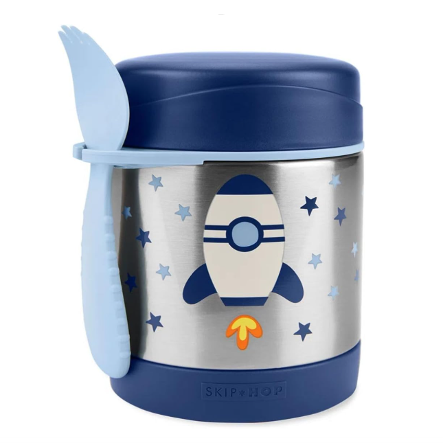 Skip Hop Zoo Insulated Food Jar, Rocket