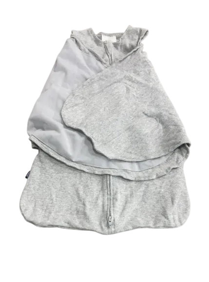 Halo Organic Cotton SleepSack Swaddle, Heather grey, Newborn