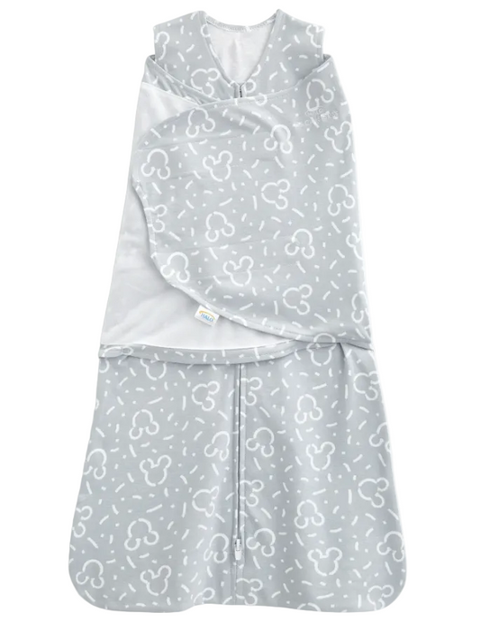 Shop Halo SleepSack Swaddle, Small, Confetti Mickey Gray at GoodBuy Gear