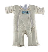 Shop Baby Merlin's Magic Sleepsuit, Cotton, Cream, Small 3-6 Months at GoodBuy Gear