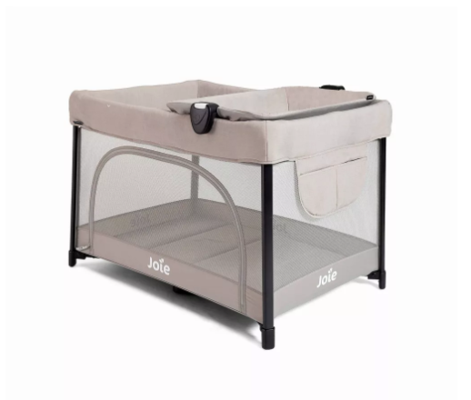 Joie Sesame LX One-Hand Fold Playard with Bassinet & Folding Changer,