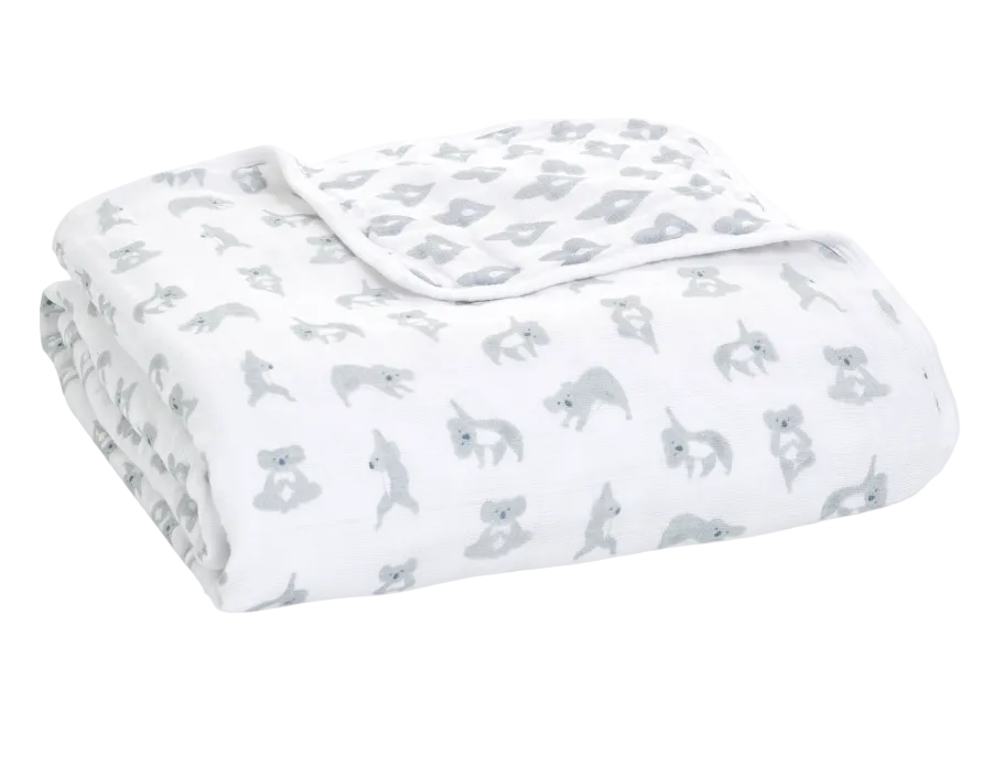 Aden + Anais Muslin Dream Blanket, Zen Koalas