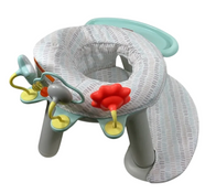 Shop Skip Hop 2-in-1 Sit-up Activity Baby Chair, Silver Lining Cloud at GoodBuy Gear