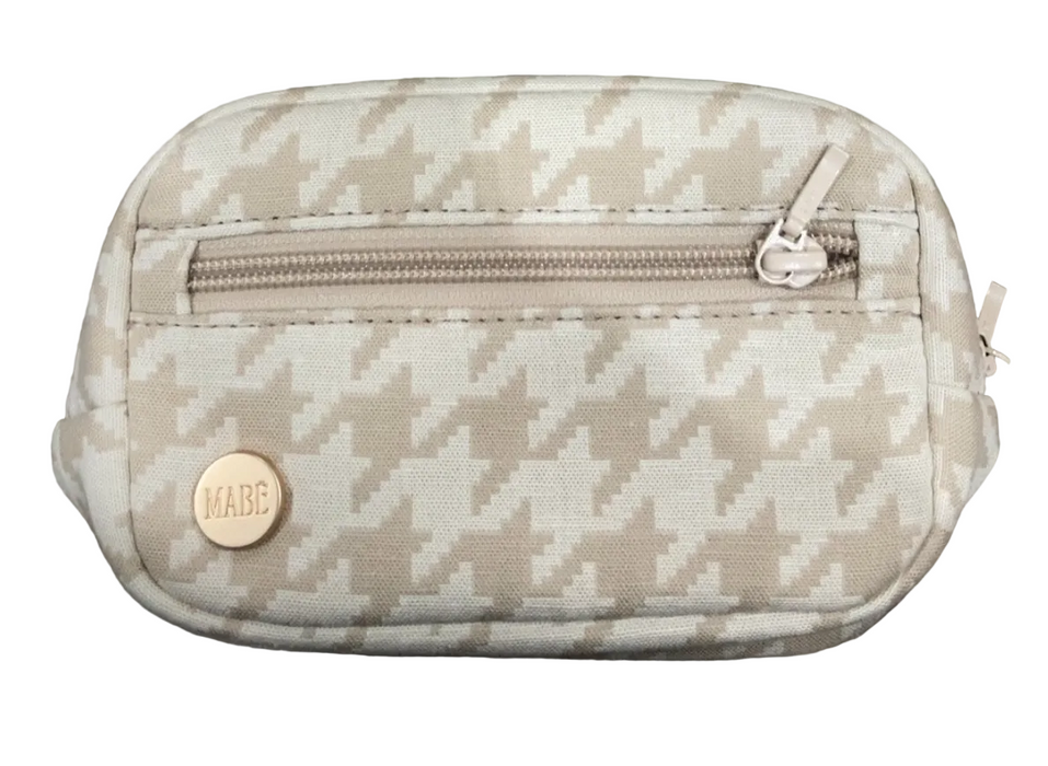 Shop Mabē Monarch Accessory Bag, Houndstooth at GoodBuy Gear