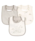 Shop Carter's Baby 3-Pack Teething Bibs, Grey/White at GoodBuy Gear
