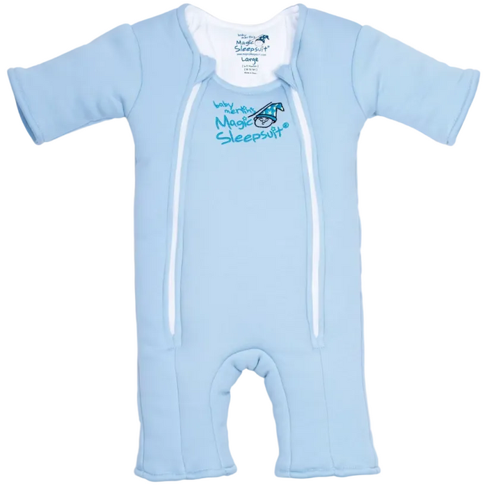 Shop Baby Merlin's Magic Sleepsuit, Blue, Cotton, Large 6-9 Months at GoodBuy Gear