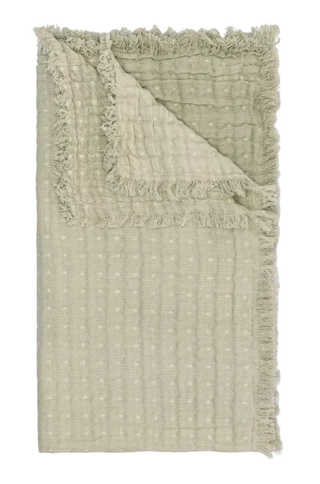 Shop Crane Baby Multi-Layer Ombre Muslin Baby Blanket, Sage Green at GoodBuy Gear