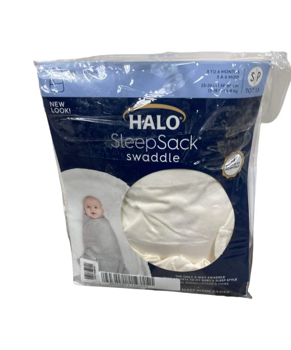 Halo SleepSack Swaddle, Cream, Small