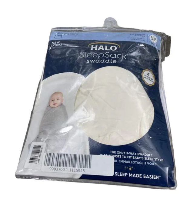Halo SleepSack Swaddle, Cream, Small