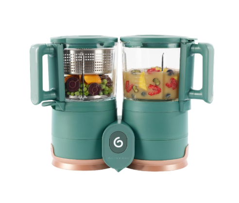 Shop Babymoov Duo Meal Glass Food Maker, Dark Green at GoodBuy Gear