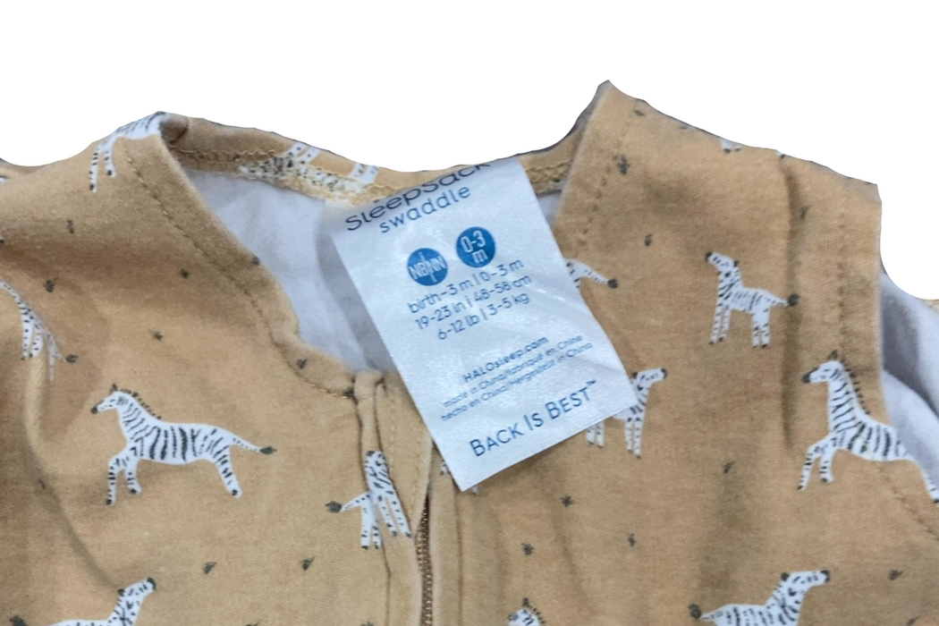 Halo SleepSack Swaddle, Newborn, Serengeti Sun