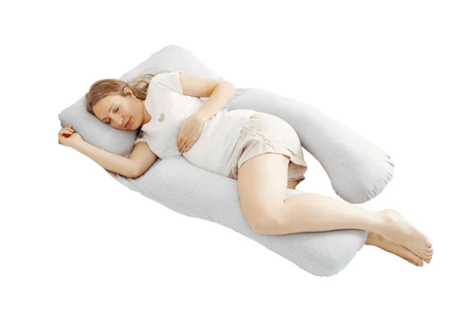 Shop Babymoov B.Love XXL Full-Body Pregnancy Pillow, Mineral Gray at GoodBuy Gear