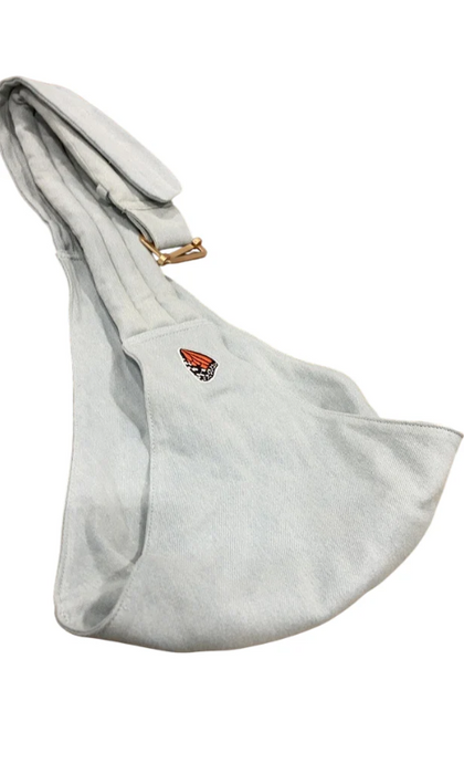 Shop Mabē The Monarch Toddler Sling, Dream Wash Denim at GoodBuy Gear