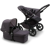 Shop Bugaboo Donkey 5 Mono Stroller, Black, Washed Black, Washed Black, 2025 at GoodBuy Gear